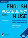 English Vocabulary in Use Upper-intermediate 4th Edition: Book with answers and Enhanced ebook