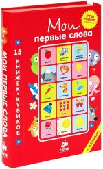 Moi pervye slova. Russkij jazyk. 15 knizhek-kubikov