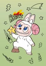 The Monsters. Astrologicheskij bloknot Oven (Labubu)