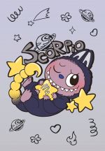 The Monsters. Astrologicheskij bloknot Skorpion (Labubu)