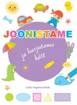 Joonistame ja harjutame kätt. Lilla tegelusvihik