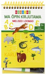 Ma õpin kirjutama. Imelised loomad 5+