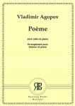 Poem for cello and piano Op. 4 No. 2. Arrangement for Basson and piano