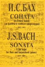 Sonata E flat major for flute and harpsichord (piano) BWV 1031