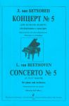 Concerto No. 5 (E flat major) for piano and orchestra. Arranged for two pianos. Edited by E. D' Albert