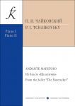 P. Tchaikovsky. Andante Maestoso. From the ballet "The Nutcracker". For 2 pianos