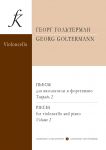 Pieces for violoncello and piano. V-VI for...