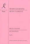 Clementi. Six Sonatinas for piano. Opus 36