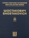 New collected works of Dmitri Shostakovich. Vol. 63. The Bolt. Ballet in three acts, seven scenes. Op. 27. Piano score