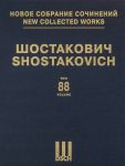 New collected works of Dmitri Shostakovich. Vol. 88. Six Romances, Op.62a. For Bass and Symphony Orchestra