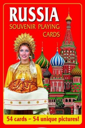 Souvenir playing cards Russia