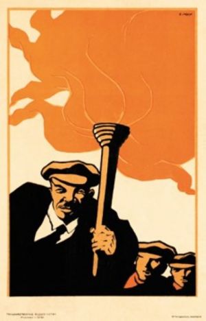 Postcard: Lenin (D. Moor)