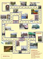 Game set "Where are you going?" (Kuda ty idyosh?) for learners of Russian