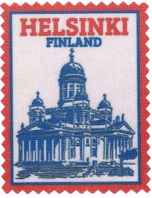 Термоаппликация Helsinki Finland