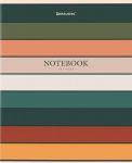 Lined notebook. 48 sheets (96 pages)